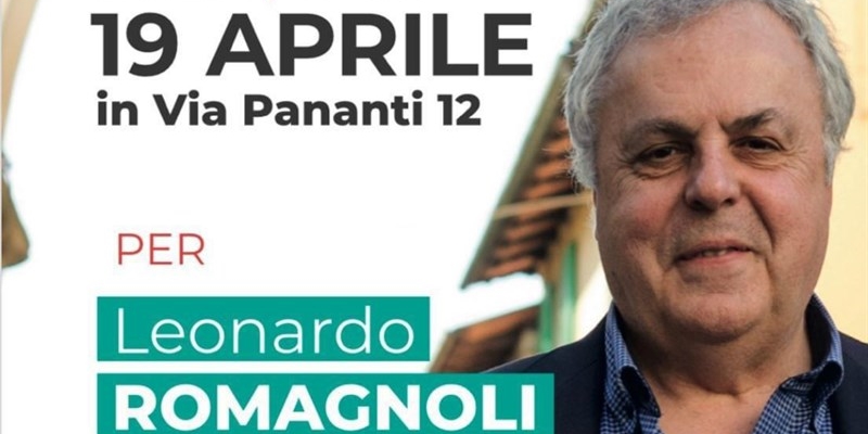 Inaugurazione del comitato elettorale per Leonardo Romagnoli Sindaco venerdì 19 aprile