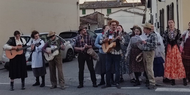 I musici del Cantamaggio a Luco