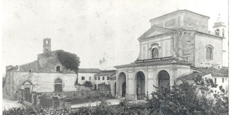 La chiesa di San Francesco che nel 1851 fu la prima sede dell’Istituto delle Suore Stimmatine