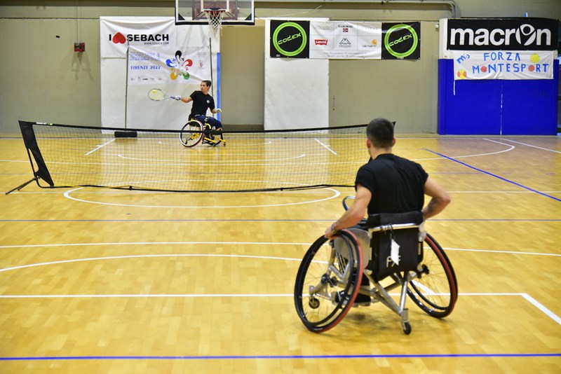 Festa Olimpiadi e Paralimpiadi della Città Metropolitana
Tennis in carrozzina