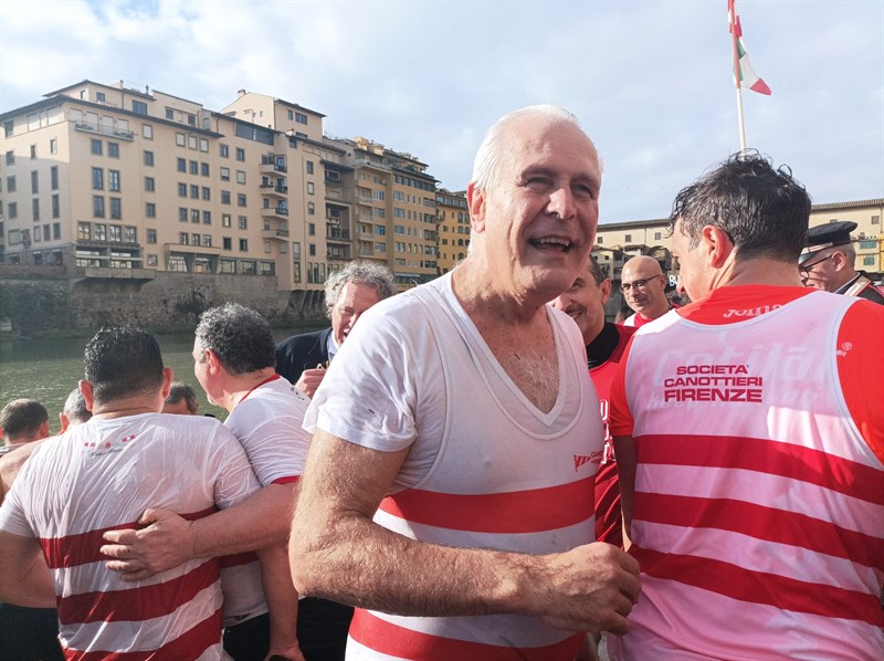 Il governatore Giani subito dopo il tuddo