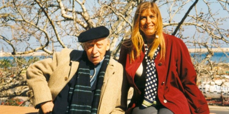 In foto Caterina Trombetti e Mario Luzi