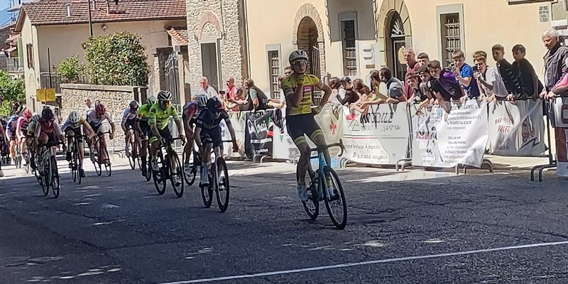 La bella vittoria di Niccolò Iacopi nella seconda  categoria esordienti