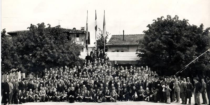 Un grande raduno degli ex allievi ed ex oratoriani all’Istituto Salesiano.