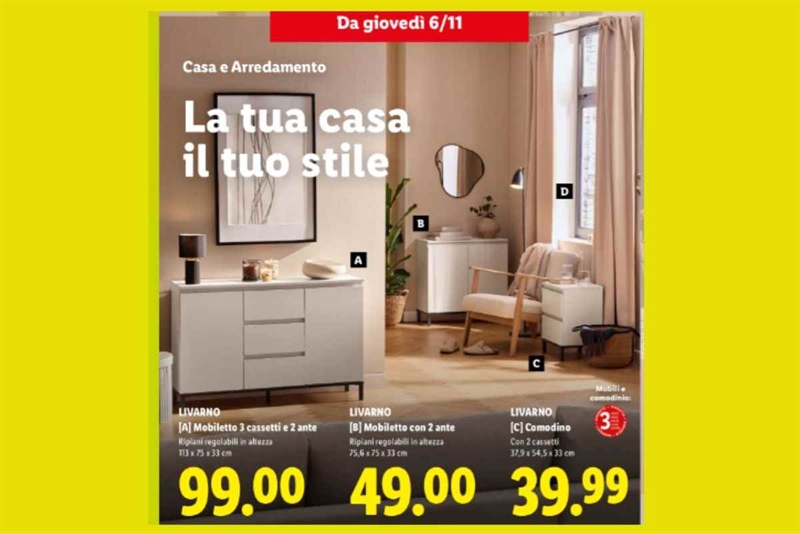 Arreda il tuo bagno con stile spendendo poco da Lidl