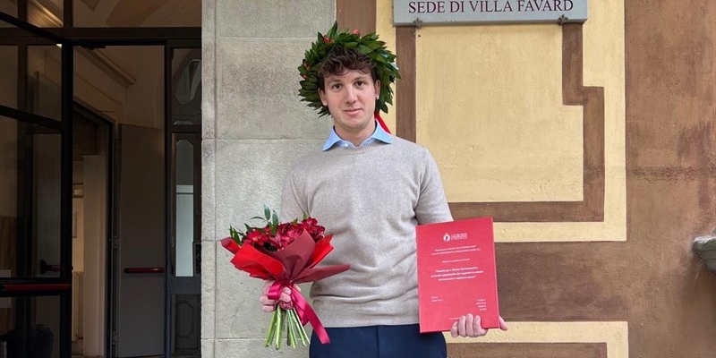 Laurea di Guido Tronti di Borgo San Lorenzo 