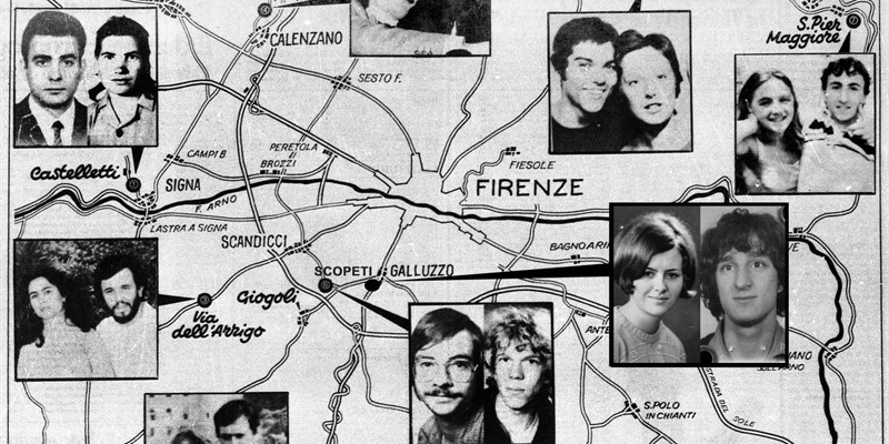 La mappa delle vittime