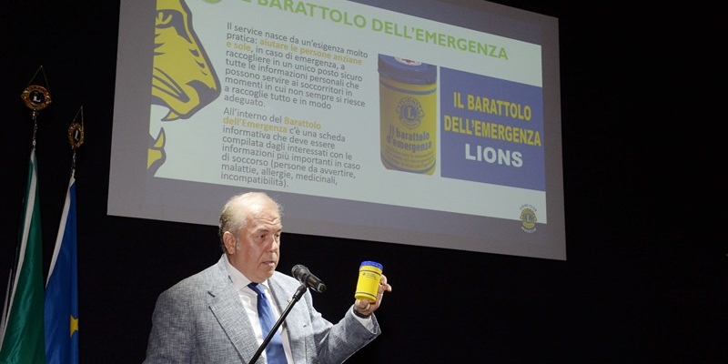 Simone Silvano Bettini, presidente del Lions Club Mugello 