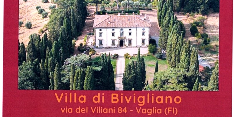 La monumentale Villa di Bivigliano.