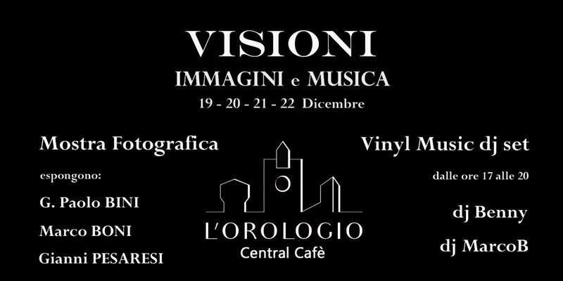 Visioni - locandina evento