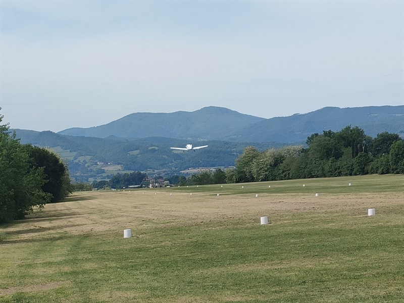 L'aviosuperficie di Collina
