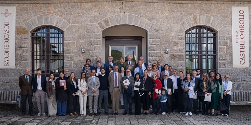 Associati in occasione dell'ultimo incontro a Brolio presso Barone Ricasoli 1141