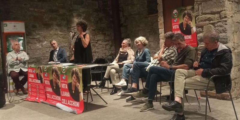 Uniti si può, Centrosinistra di San Godenzo con la candidata Sindaco Luana Collachioni