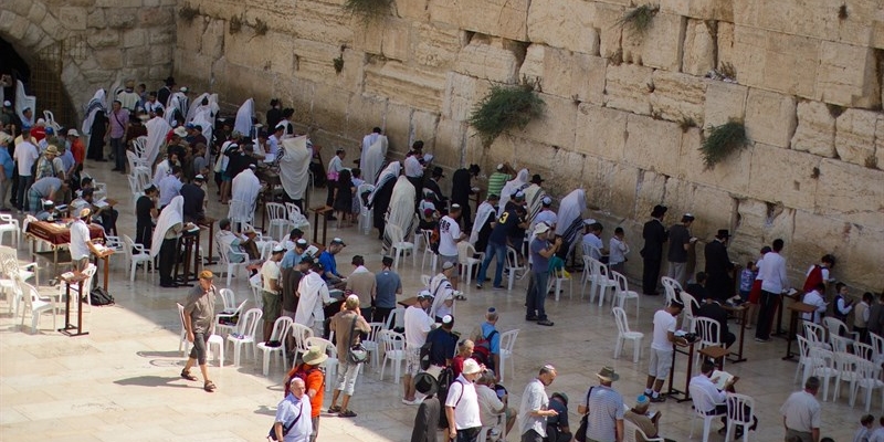 Gerusalemme il muro del pianto