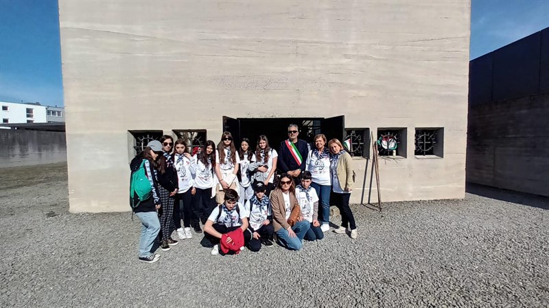 Ragazzi di Rufina al Viaggio della Memoria 2023 