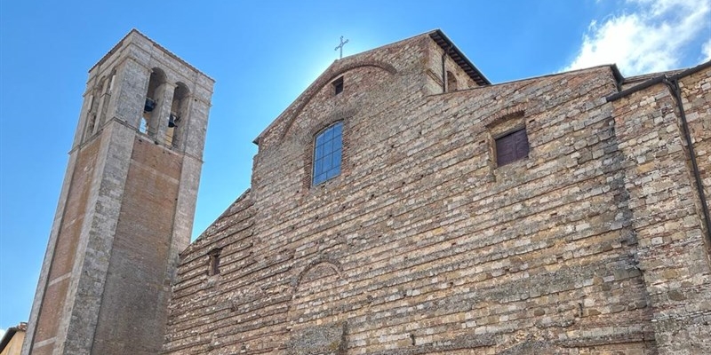 La cattedrale di Montepulciano 