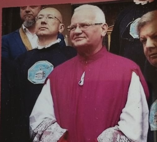 Don Giancarlo Corti nel Duomo di Firenze