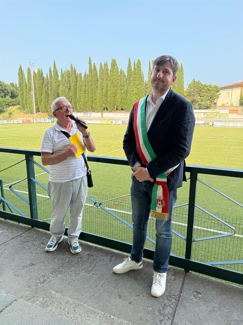 Un momento della cerimonia