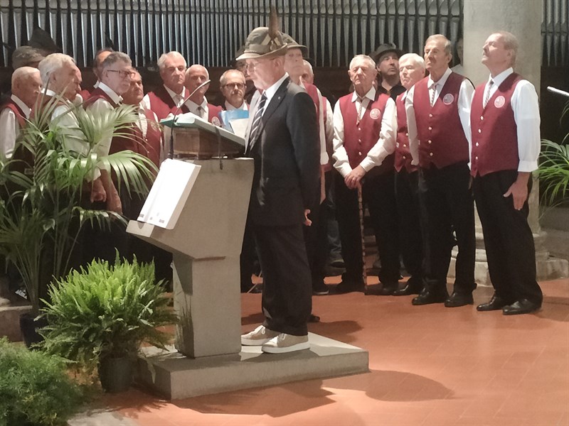 Gli alpini a Borgo San Lorenzo - Resoconto fotografico