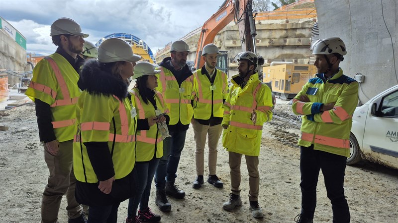 Visita dell'amministrazione comunale di Rignano alla nuova Galleria San Donato