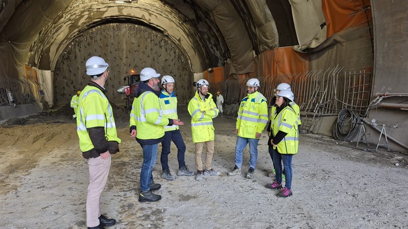 Visita dell'amministrazione comunale di Rignano alla nuova Galleria San Donato