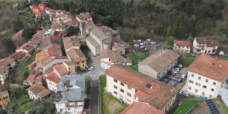 San Godenzo si rinnova. Riqualificazione urbana e nuove infrastrutture grazie ai fondi PINQuA - Video