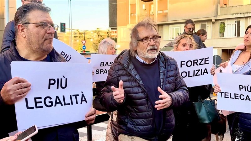 Un momento della manifestazione