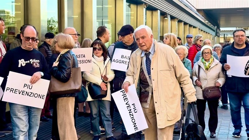 Un momento della manifestazione