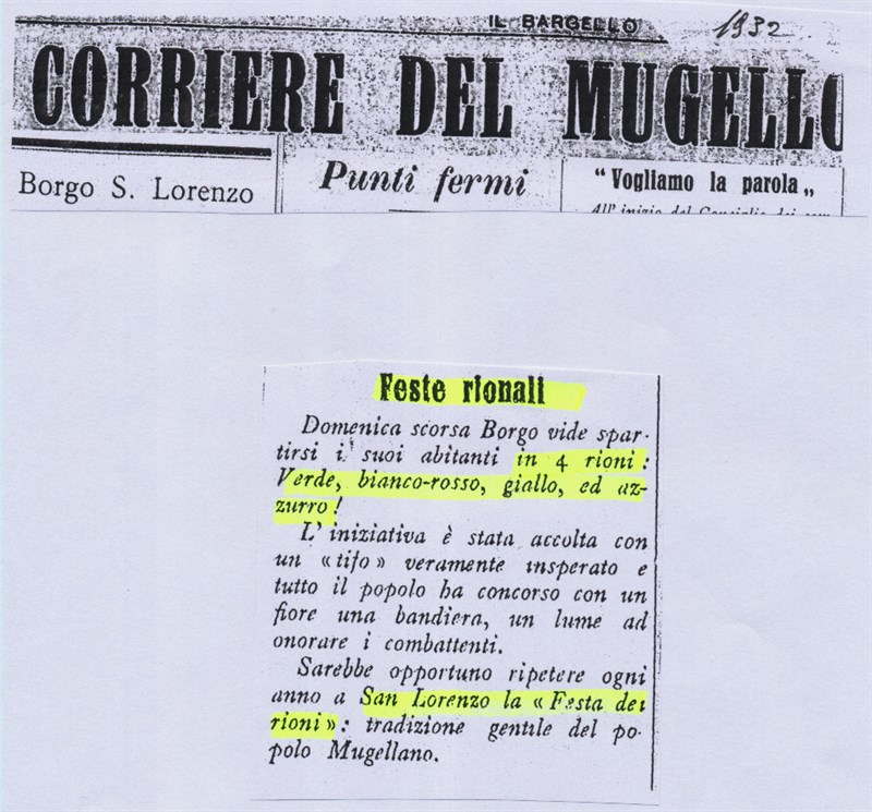 Foto n.8 - Corriere del Mugello. Anni ’30 del ‘900.