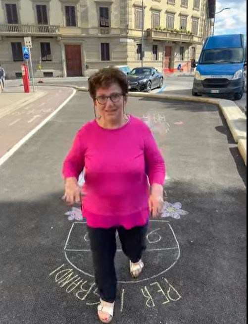 gioco della campana nel triangolo