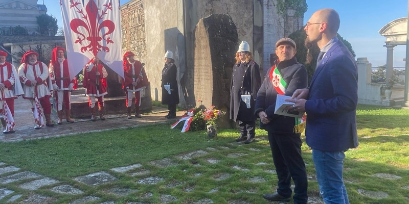 La commemorazione del primo Sindaco del dopoguerra.