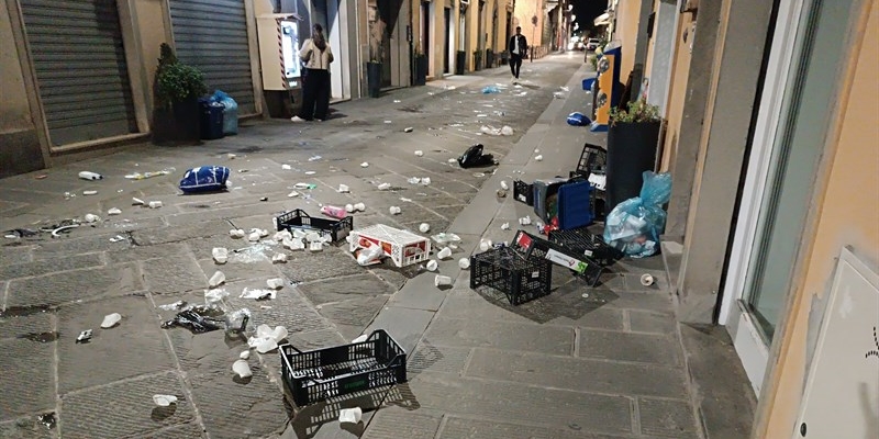 Le immagini pervenute in redazione