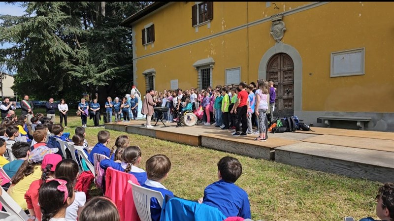 Una foto della festa