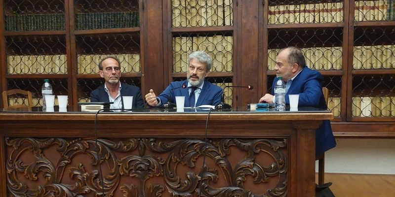 da sx: Riccardo Nencini, Emanuele Parsi, Riccardo Amati