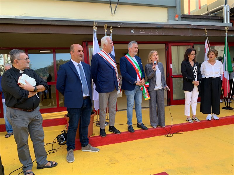 Inaugurazione scuola Da Vinci con Vito Maida