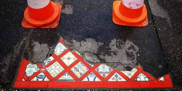 Una elle opere di Ememem