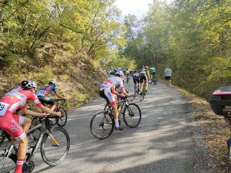 Sulla salita delle Salaiole 