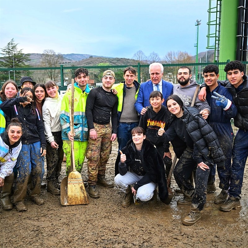 Alluvione Valdisieve 2025, volontari in azione nei Comuni colpiti dal maltempo