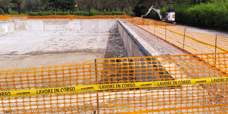 Vicchio - Al via i lavori di ristrutturazione della piscina comunale