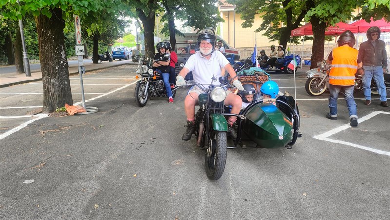 Un momento della bella giornata