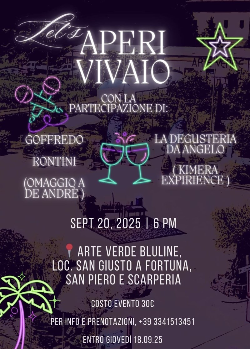 La locandina dell’evento 