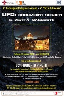 4° Convegno Ufologico Toscano - 2° "Città di Firenze"