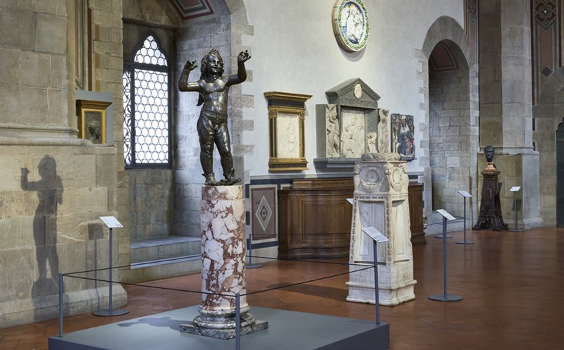 Il salone di Donatello, museo del Bargello
