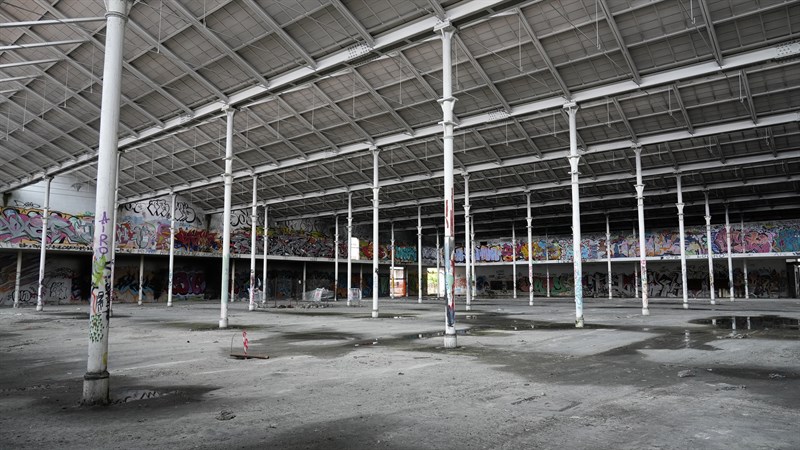 I lavori all'ex meccanotessile