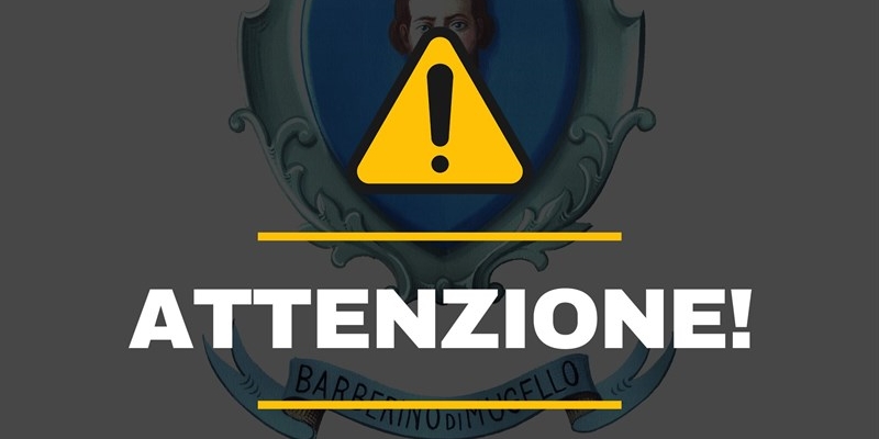 Avviso di Attenzione