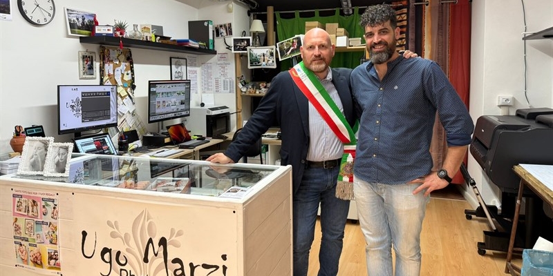 Il fotografo Ugo Marzi