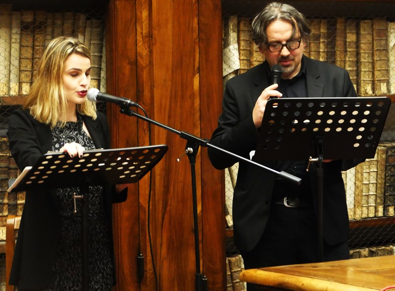 I relatori durante la presentazione