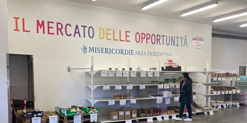 Il mercato di Novoli