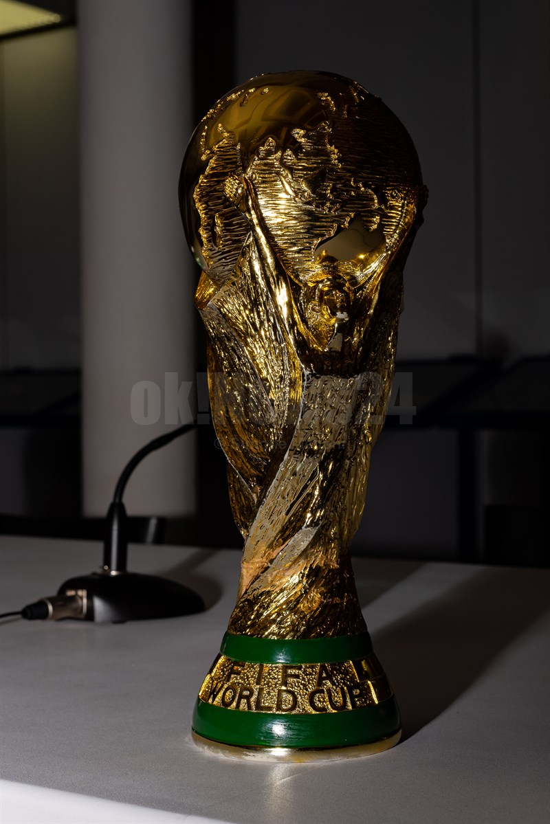 La replica della Coppa del Mondo