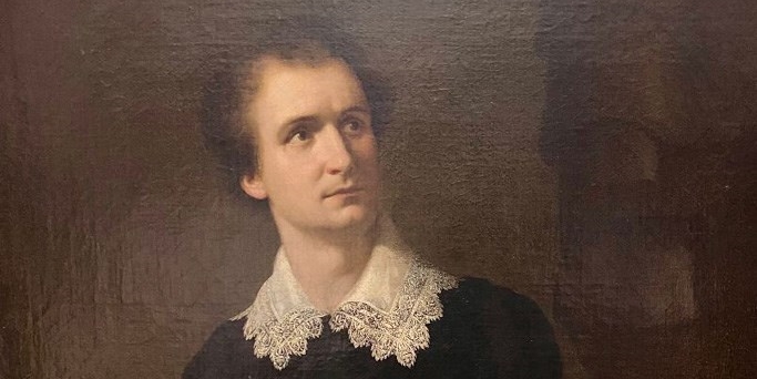 Prof. Giuseppe Bezzuoli; il ritratto dello scultore Lorenzo Bartolini ( 1777-1850). 